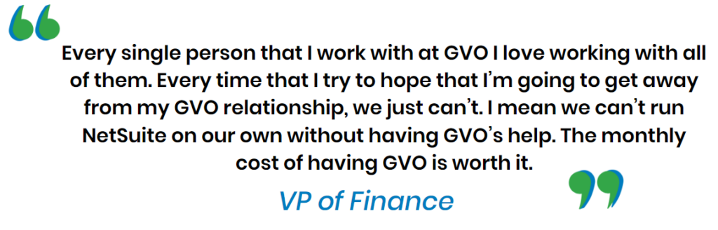 ERP-Transition-VP-Finance-Testimonials-to-GVO-NetSuite-and-BOOST by goVirtualOffice
