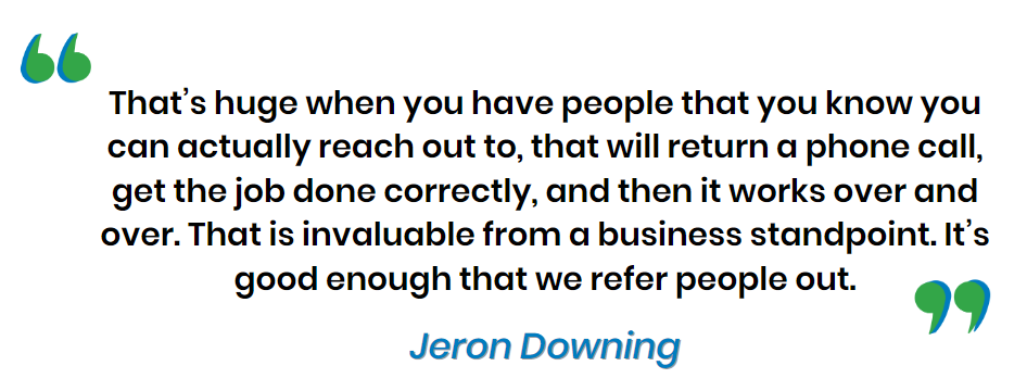 Jeron-Downing-DL-Sales-Corporation-Testimonial by goVirtualOffice