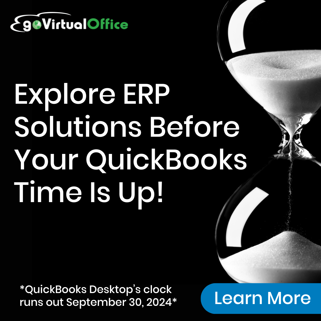 GVO September Newsletter - Explore ERP solution before quickbooks time is up - goVirtualOffice