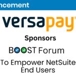 boost forum - versapay sponsors boost forum to empower NetSuite end users - govirtualoffice