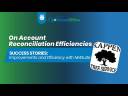 Account Reconciliation Efficiencies